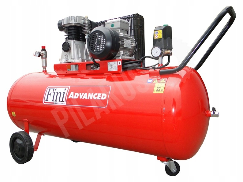 KOMPRESOR OLEJOWY 150L SPRĘŻARKA FINI 400V 365L/M Zasilanie sieciowe