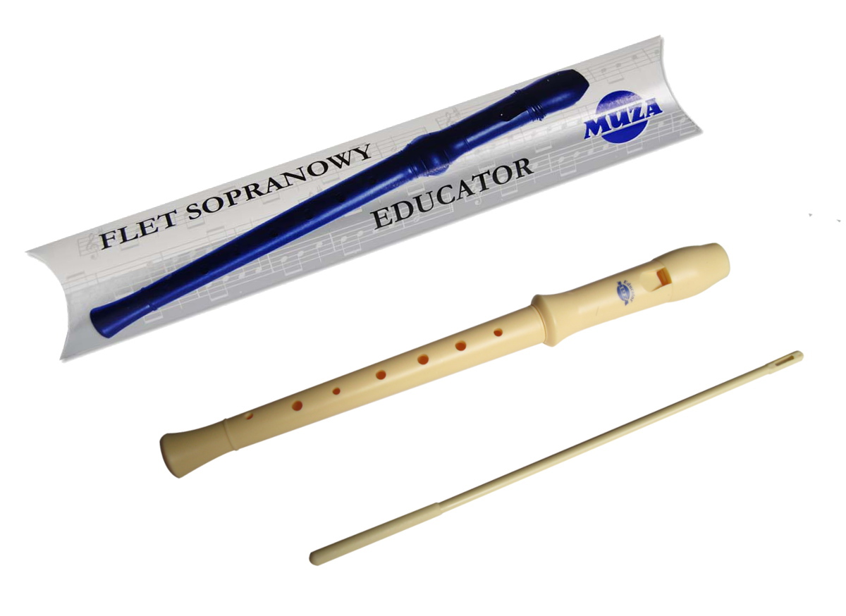 FLET SZKOLNY PROSTY EDUCATOR SOPRANOWY + POKROWIEC Kod producenta 04306