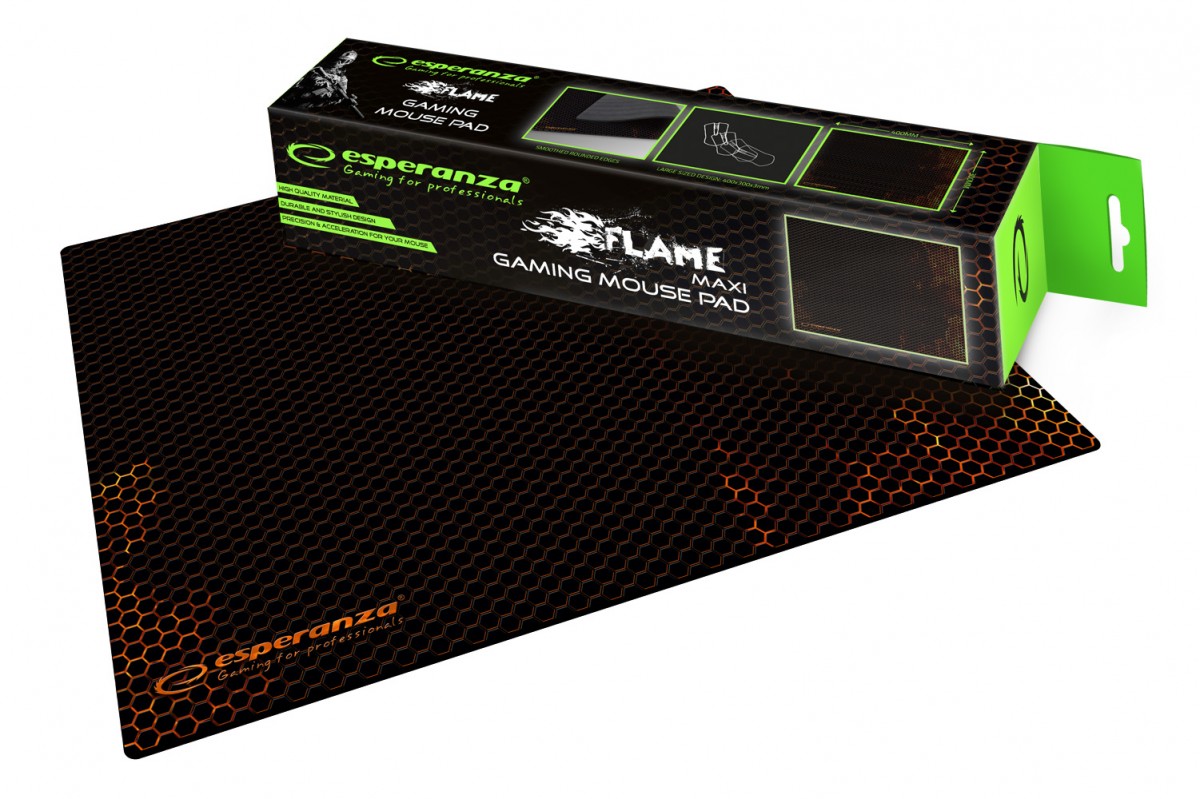 EGP103R Podkładka Pod Mysz Dla Graczy Maxi Flame