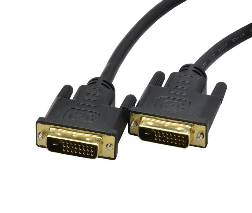 

Auda Kabel przewód DVI DVI-D 24+1 DualLink 2m