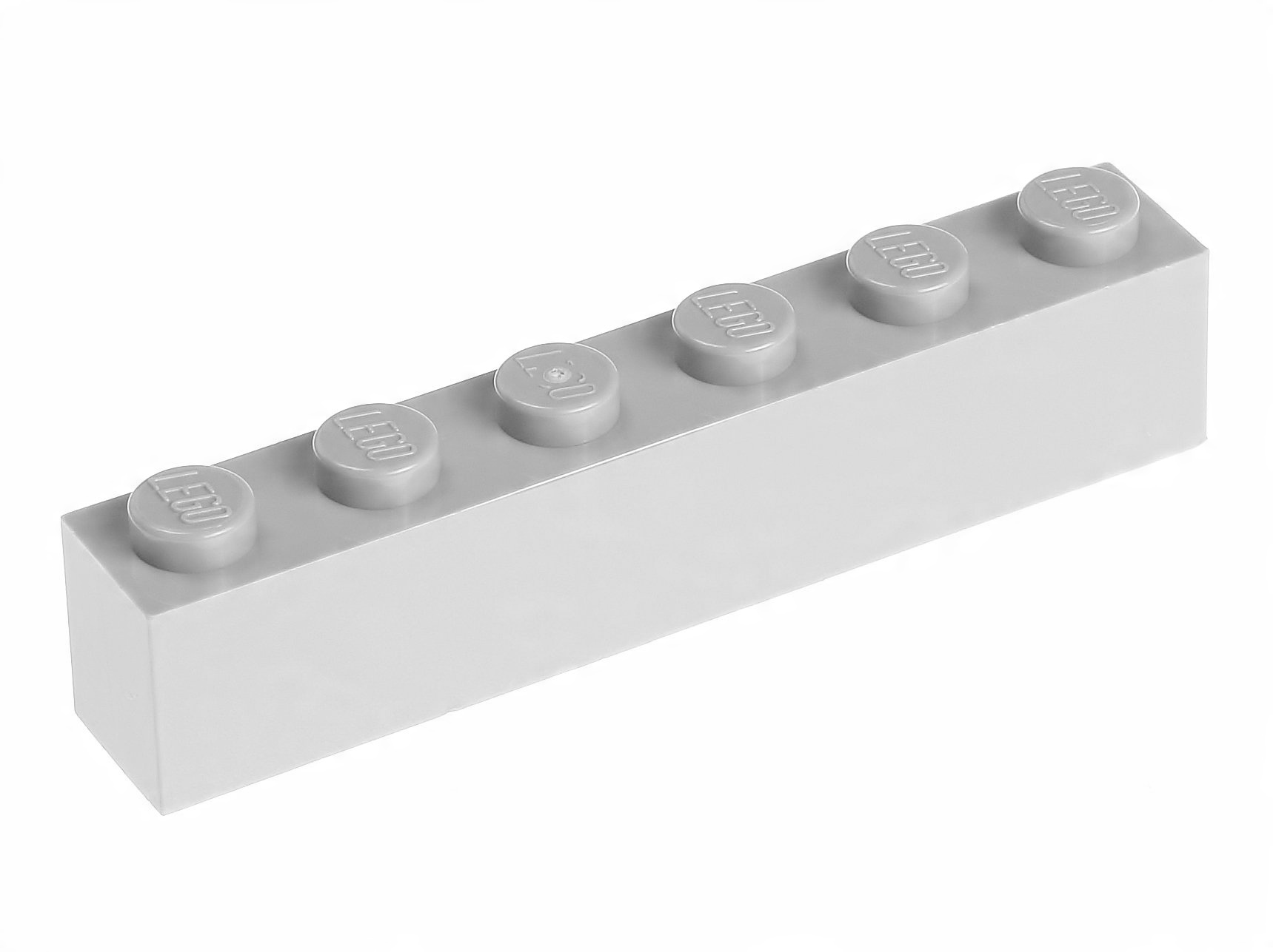 

Lego Klocek zwykły 1x6 3009 szary jasny - 2 szt.