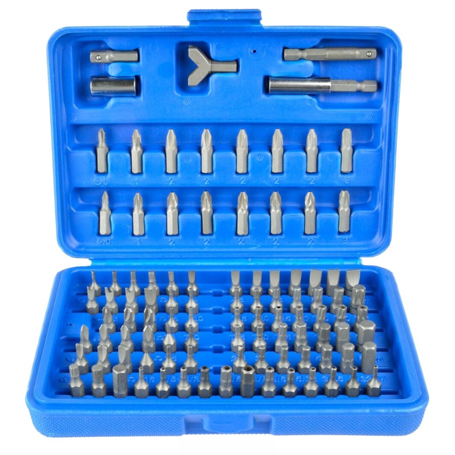 

Bit Bity Zestaw Kaseta 100 El. Pz Ph Torx Hex Geko