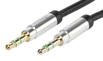 

Kabel Aux Mały Jack 3,5mm 2,5m 24K Jakość Vivanco