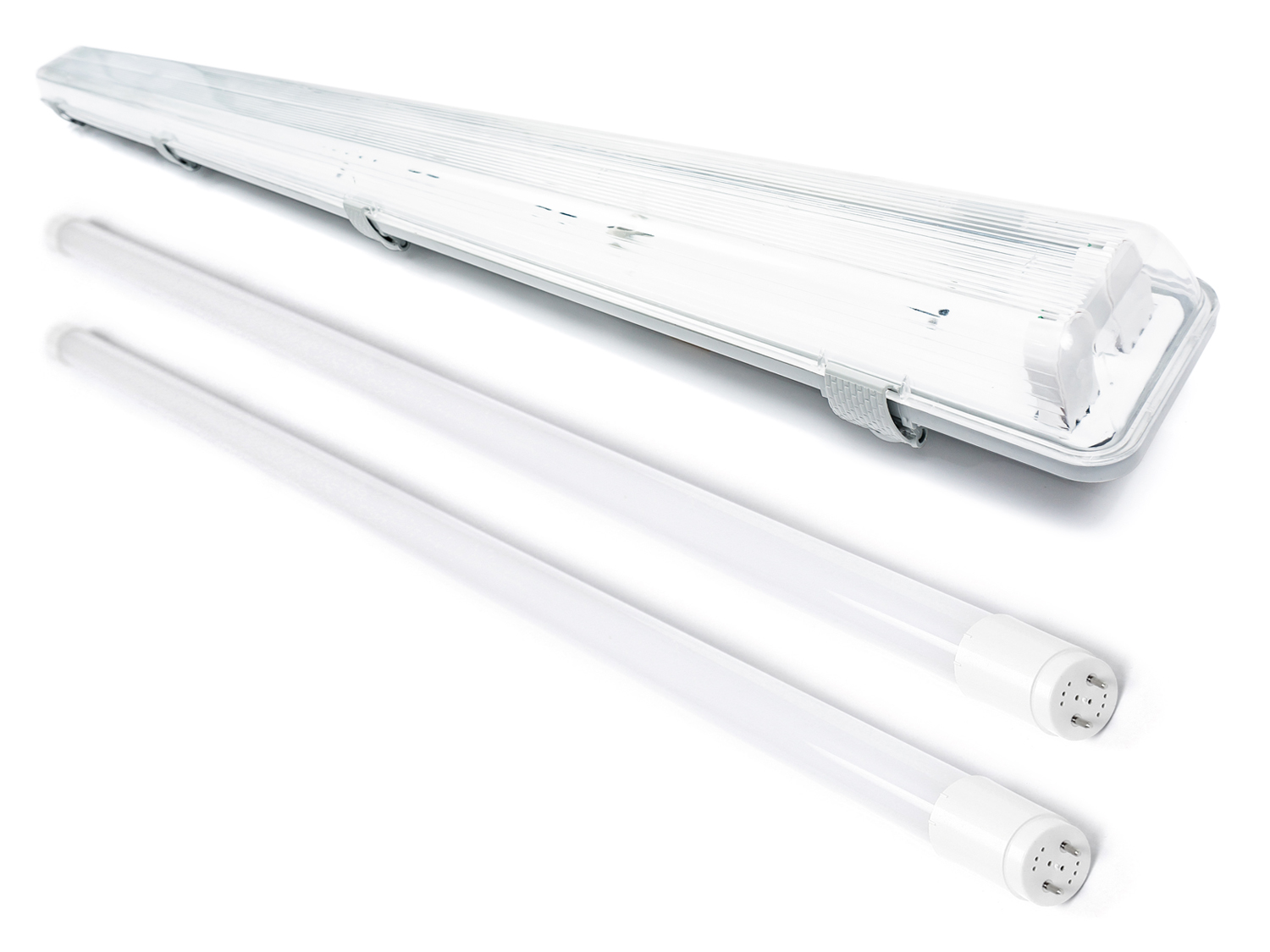 

1x Oprawa Hermetyczna 120 2x Świetlówka Led Blacha