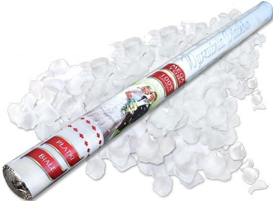 

Tuba Strzelająca Płatki Róż Konfetti 60CM 8 Wzórów