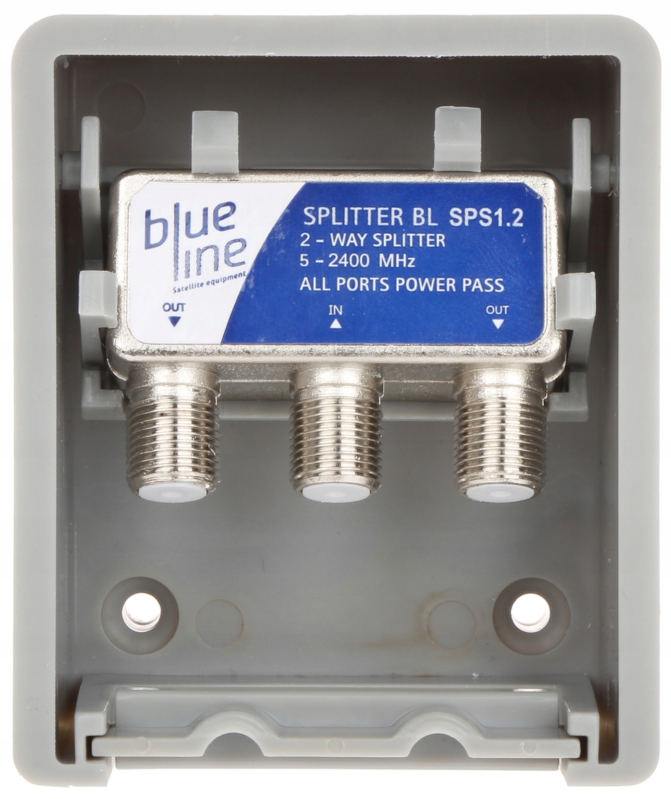 Rozgałęźnik 2-krotny RI-2/1F-SAT-BL Marka bez marki