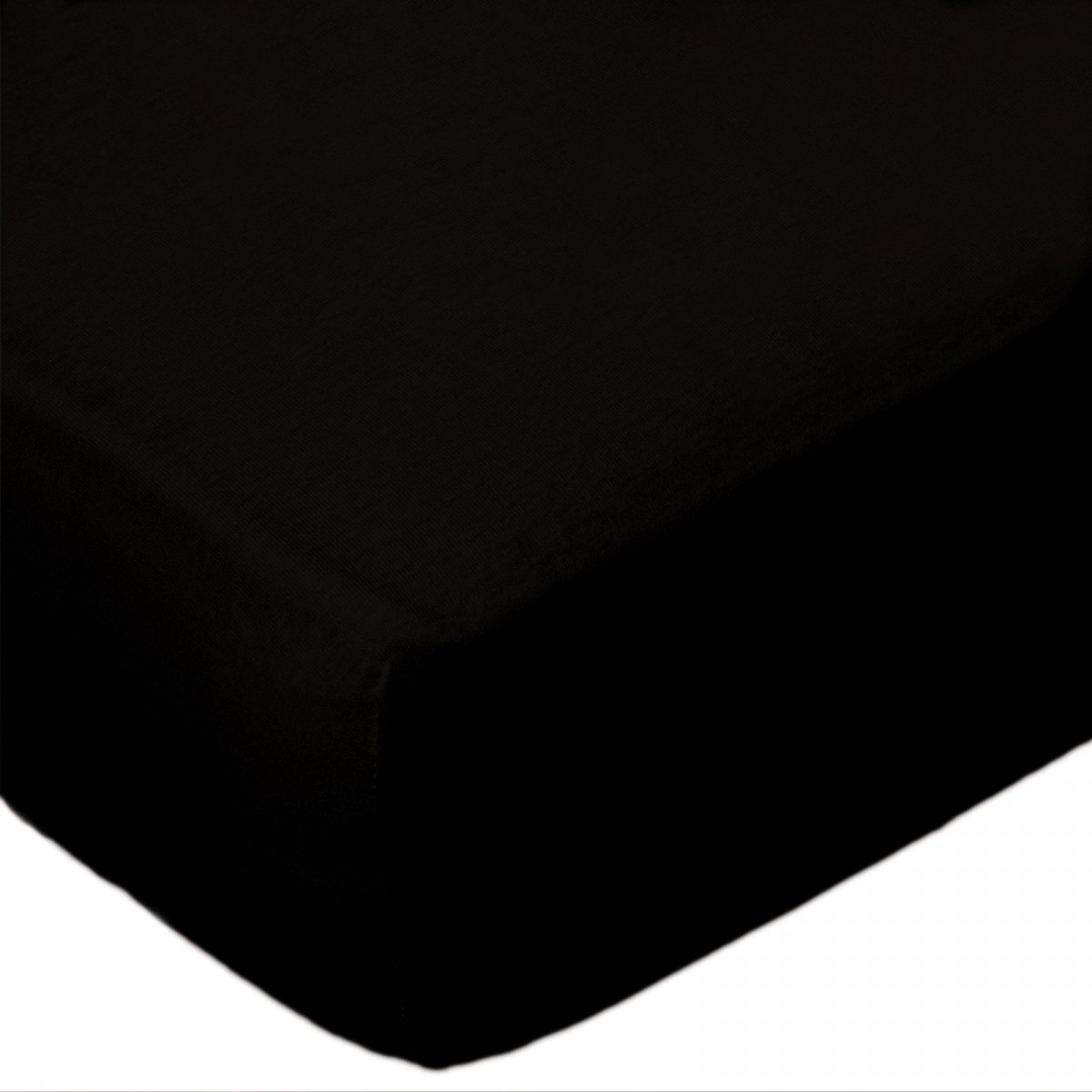

Prześcieradło Jersey dżersej 140x200 wz. czarny