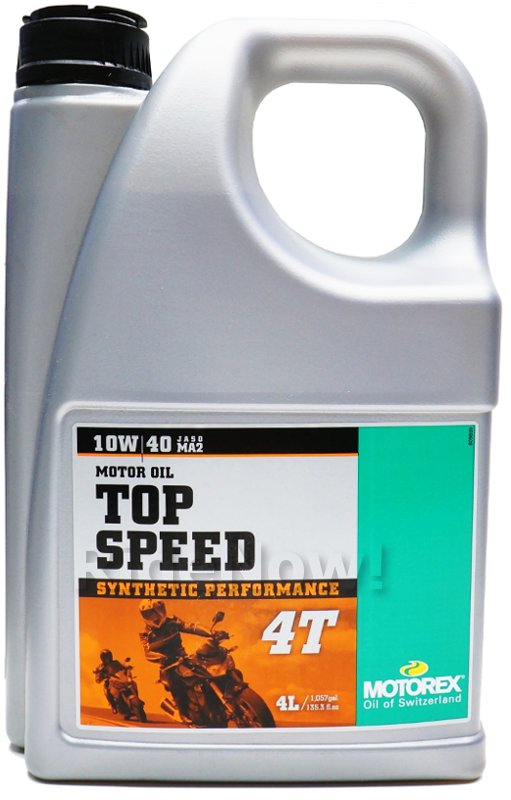 

Olej silnikowy Motorex Top Speed 10W40 4L