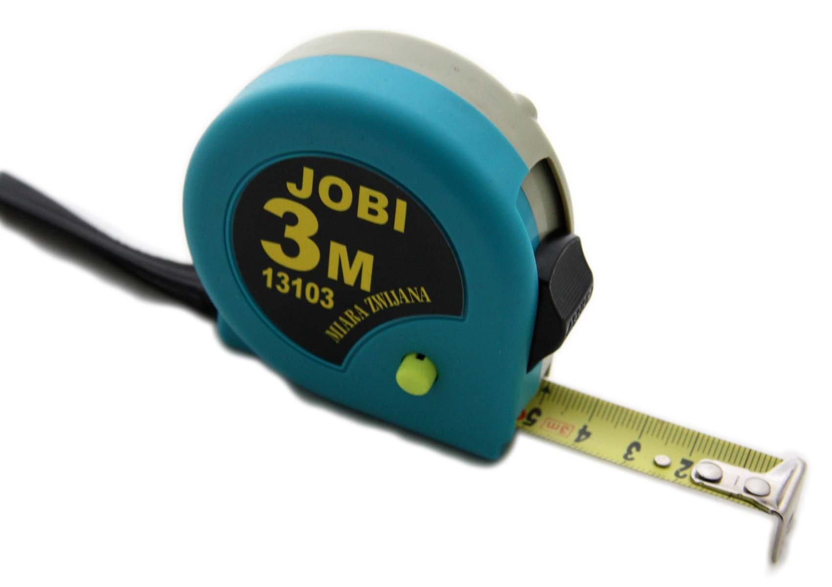 

Miara Taśmowa Zwijana 3m x 19mm, Jobi Metr Miary