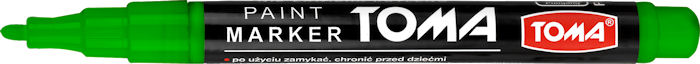 Marker olejowy TOMA TO-441 Cienki Zielony 115276