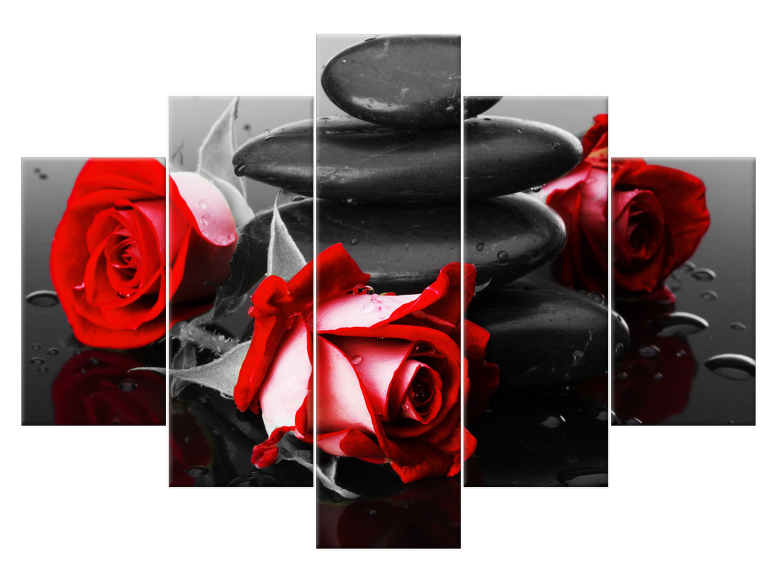 

Obraz Roses and spa 150x105 Kwiaty 1400A_5H