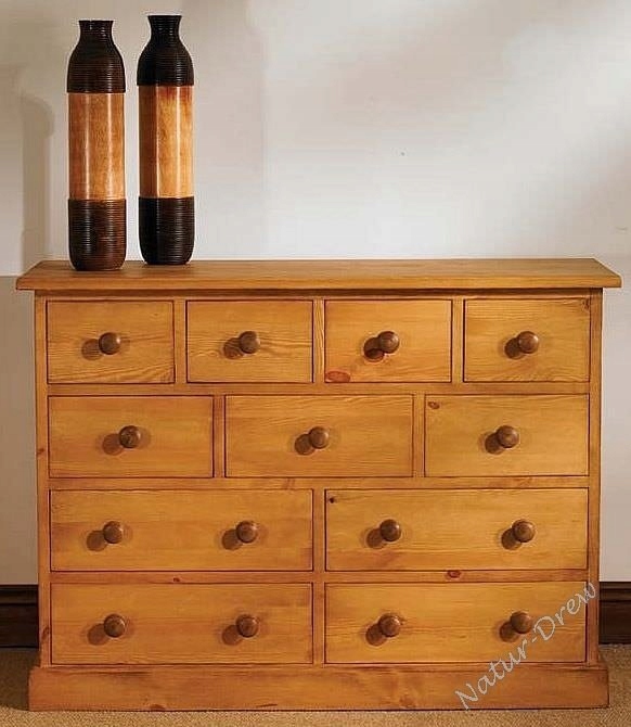 PRODUCENT- Nowa Drewniana Komoda RETRO 9 Nowość Wysokość mebla 110 cm