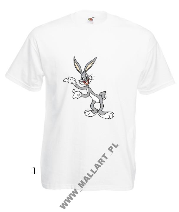 

Męska Koszulka Królik Bugs Daffy Kaczor Wzory