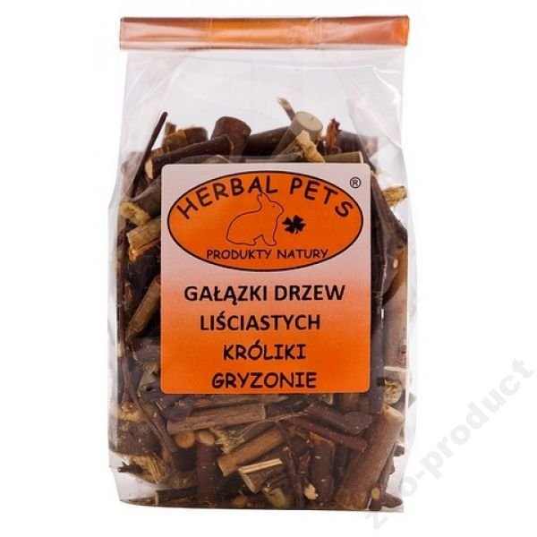 Herbal Pets Gałązki drzew liściastych gryzonie 75g