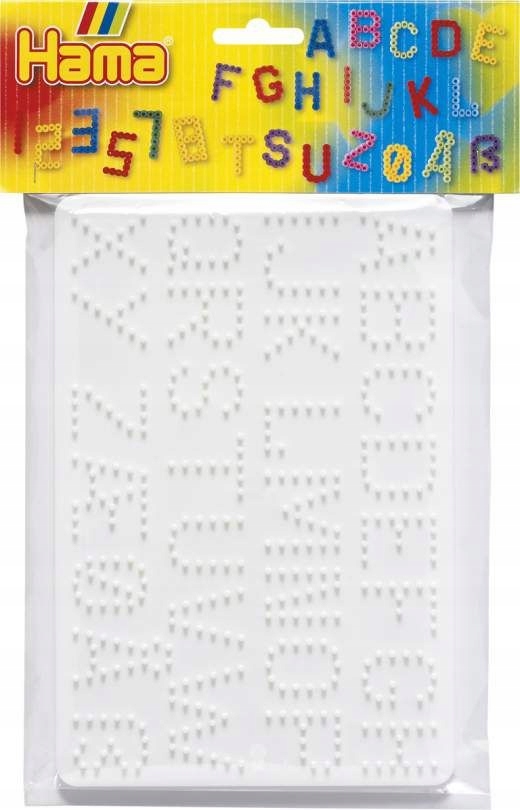 

Koraliki Hama Midi Podkładka 4455 Literki Cyferki