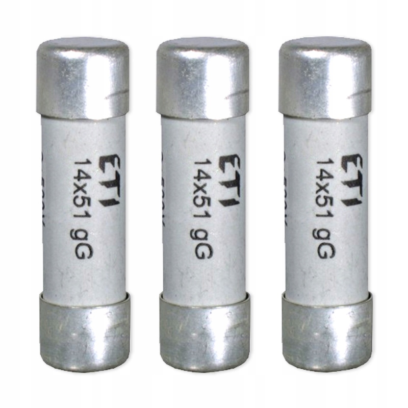 

Eti Wkładka topikowa cylind gG 14x51 32A 500V 3szt