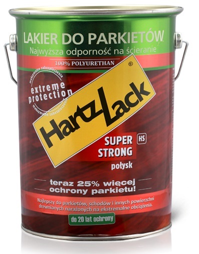 Фото - Лаки й лазурі Strong HartzLack  Lakier do parkiet 5L Półmat 