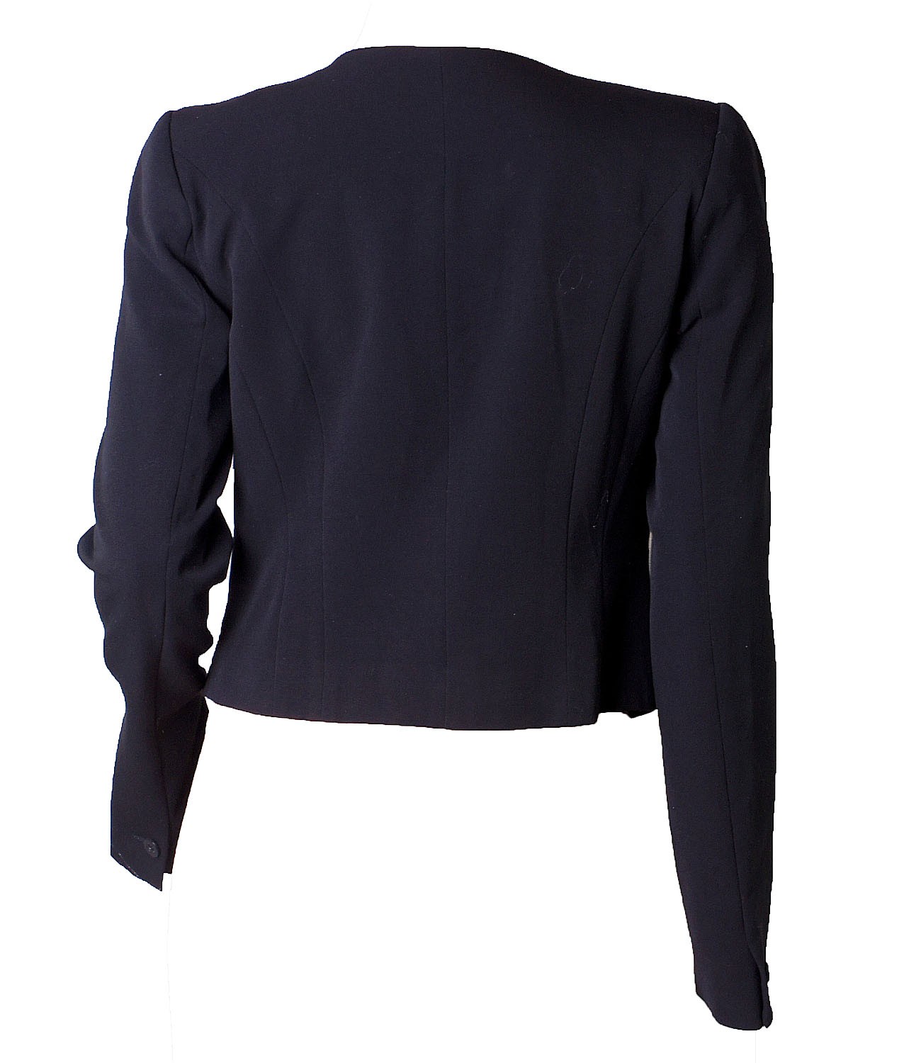 Vila marynarka klasyczna czerń 34 Wzór dominujący bez wzoru