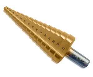 WIERTŁO STOPNIOWE STOŻKOWE HSS TYTAN 4-32mm Marka Vorfal