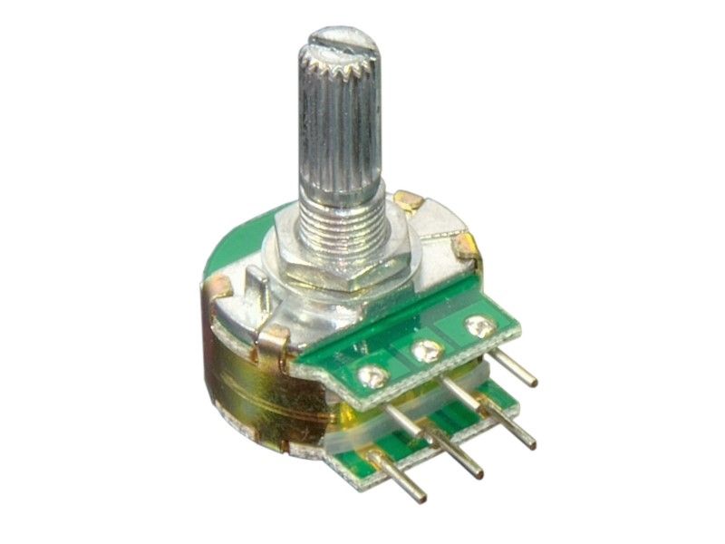 

Potencjometr Drabinka Smd Stereo Log 10K