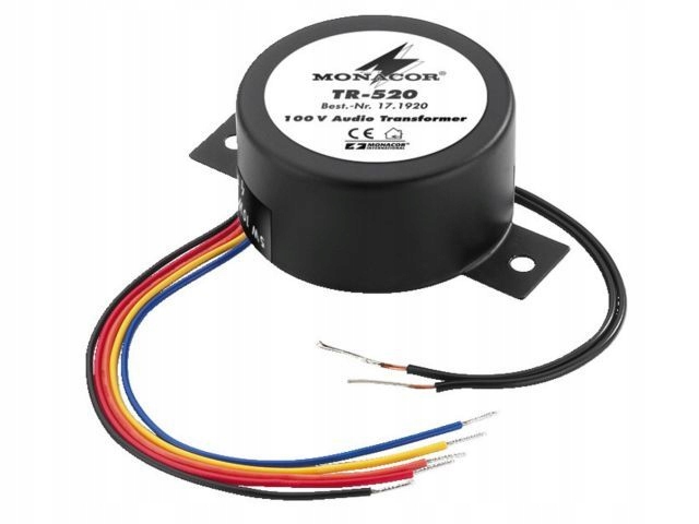 

Monacor TR-520 Toroidalny transformator 100V audio