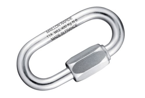 

Maillon Rapide Oval Peguet Owal 3mm Stal - od Ręki