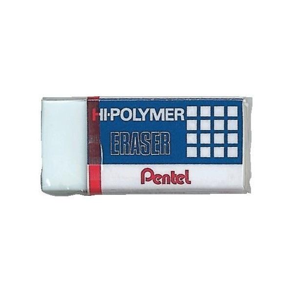 

Gumka Kreślarska Ołókowa Biała Mała Pentel