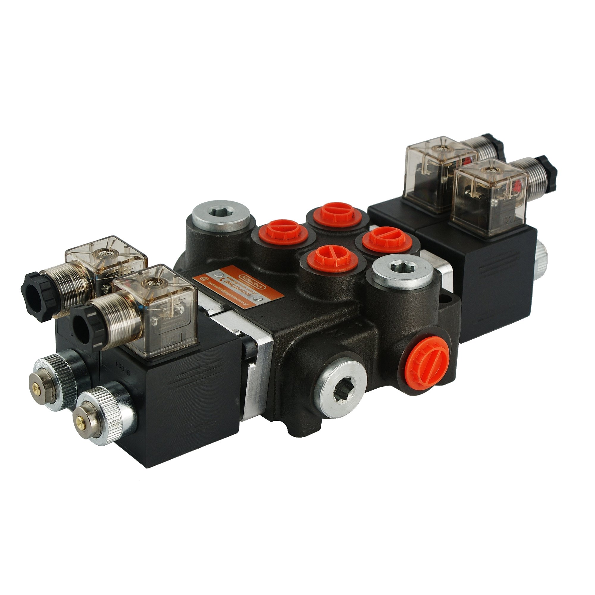 A1.10.45.020.1 - ГИДРАВЛИЧЕСКИЙ СПЛИТТЕР 2S 40L 02Z50 КАТУШКИ 24V