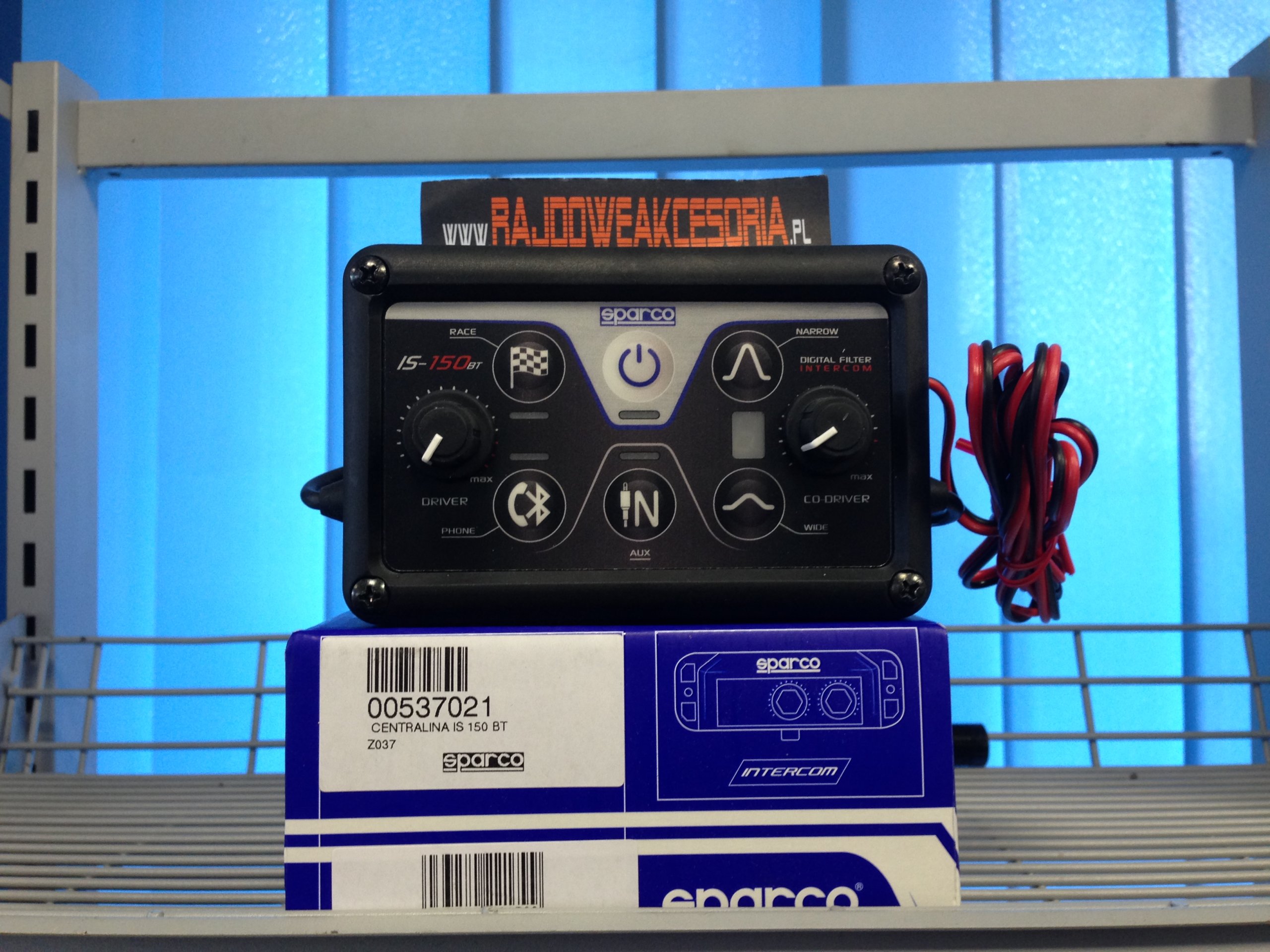 CENTRALKA INTERKOMU SPARCO IS 150 BT PELTOR stilo Producent code BT