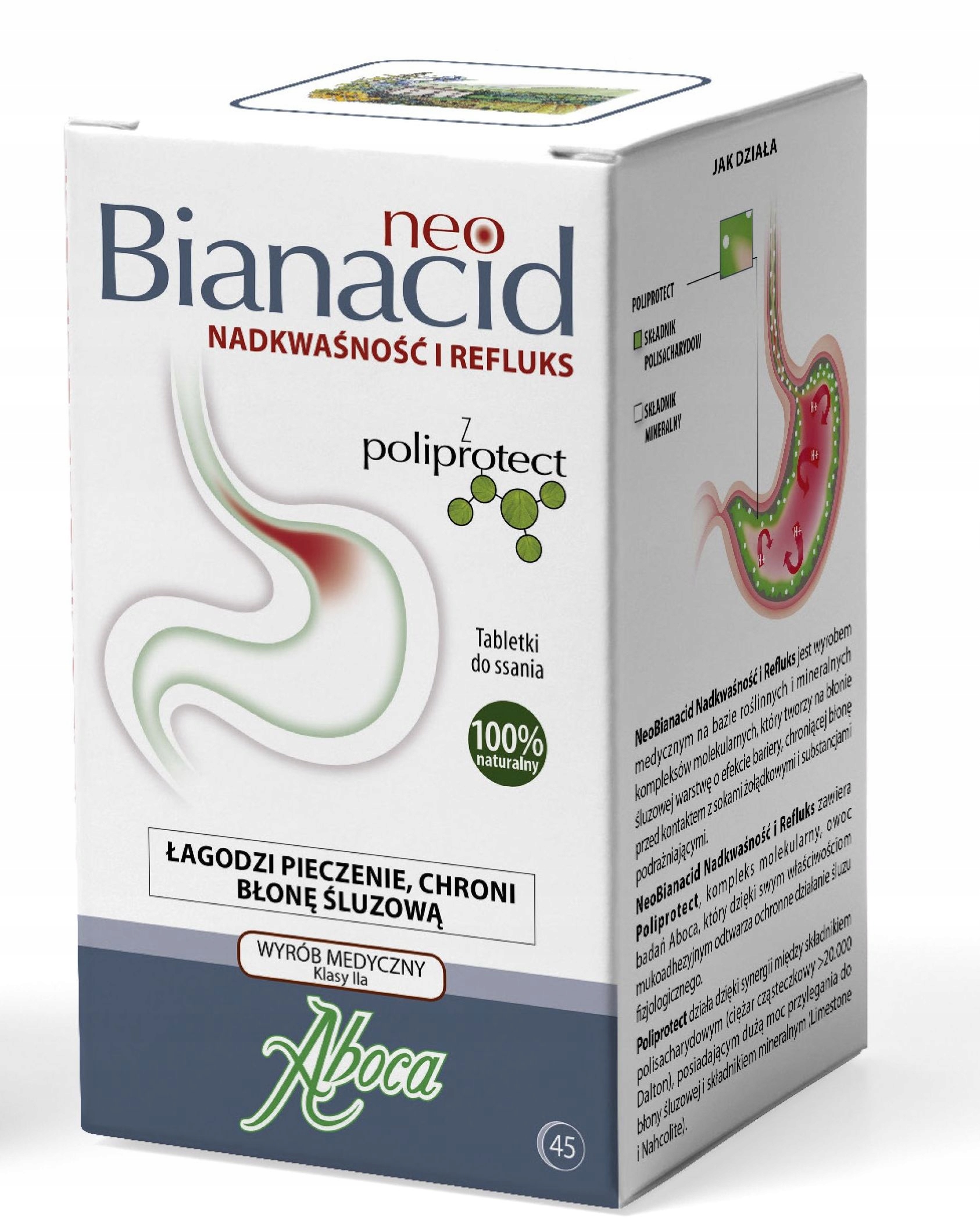 

Aboca Neo Bianacid x 45 tabl ZGAGA,CIĄŻA,bioanacid