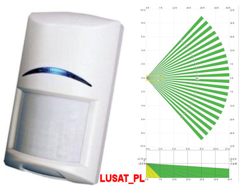 ALARM SATEL VERSA-10 LCD GSM, SMS, GPRS + 8x BOSCH Kod producenta versa10gsm8pirw12