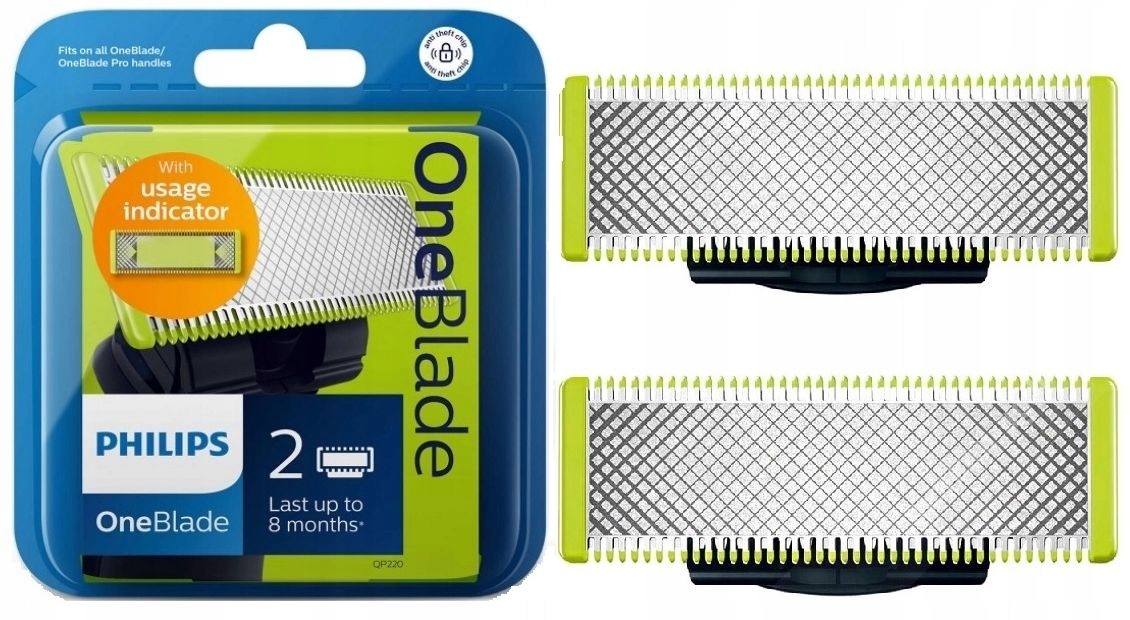 

Philips OneBlade QP220/55 ostrza 2 szt. - Wskaźnik