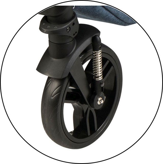 Gmini TREND AIR wózek spacerowy SONIC pompowane Liczba kół 4