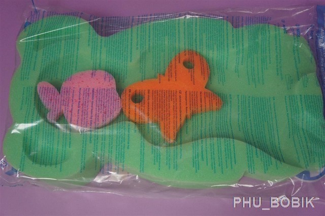 MATERACYK WKŁAD GĄBKA DO KĄPIELI NIEMOWLĄT+GRATIS Rodzaj gąbka