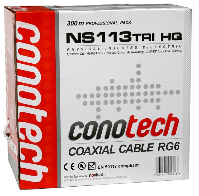 NS113 TRI HQ CONOTECH - 1M Антенна кабель для метров