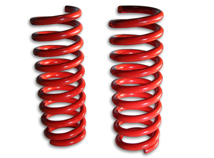 SPREZYNY PRZEDNIE JOHN RED JEEP XJ LIFT 2 CALE