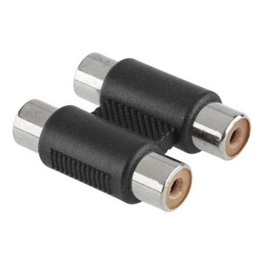 

Adapter Przejściówka 2x Rca - 2x Rca Łącznik F/f