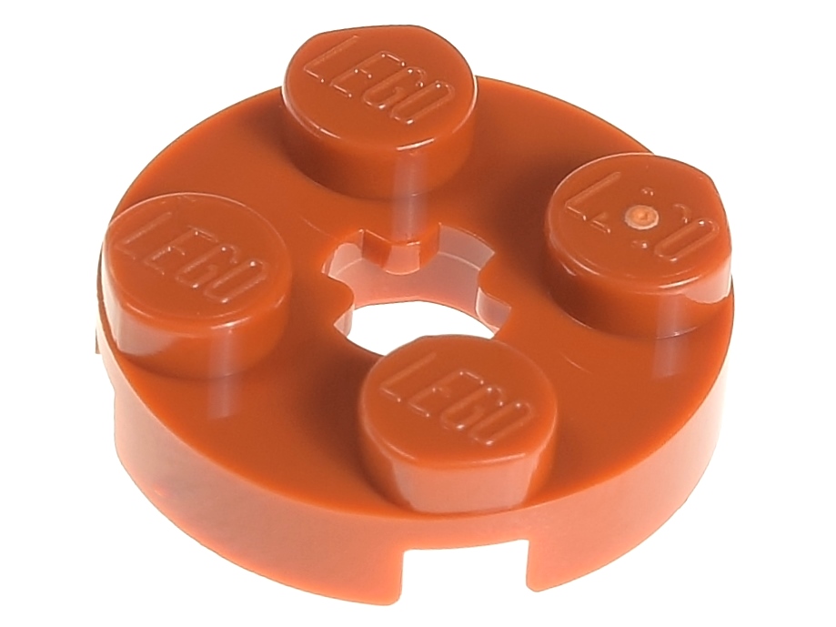 

Lego Płytka okrągła 2x2 4032 pomarańczowa ciemna