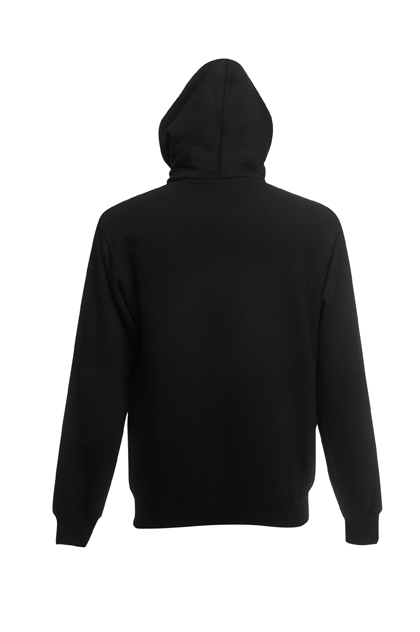 FRUIT OF THE LOOM BLUZA z KAPTUREM Hooded Black M Rozmiar M