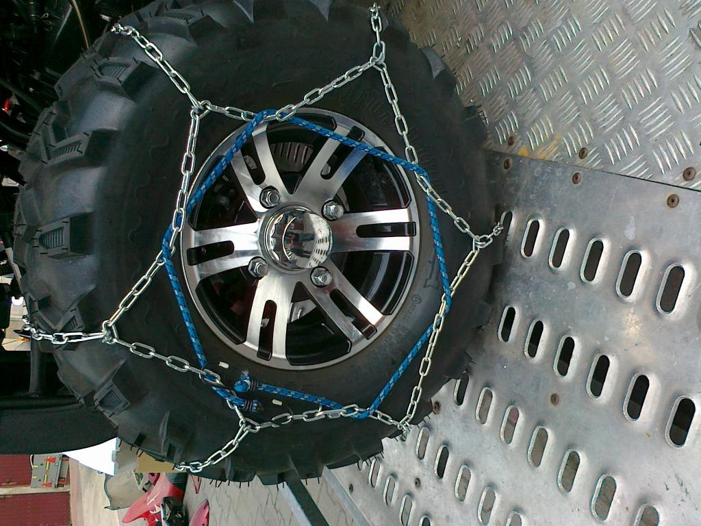 Цепи противоскольжения для квадроцикла 22x8. 00-10 полный комплект