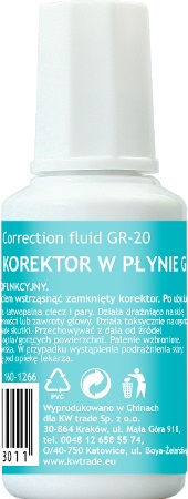 

Korektor w płynie z pędzelkiem Grand GR-20 20 ml