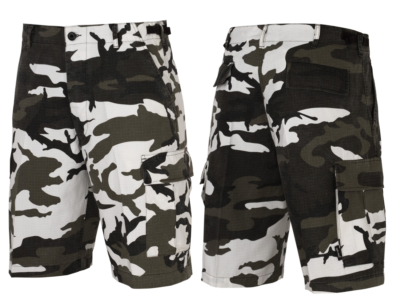 Mil-tec Kraťasy Bermudy Bdu Rip-stop Urban 3XL