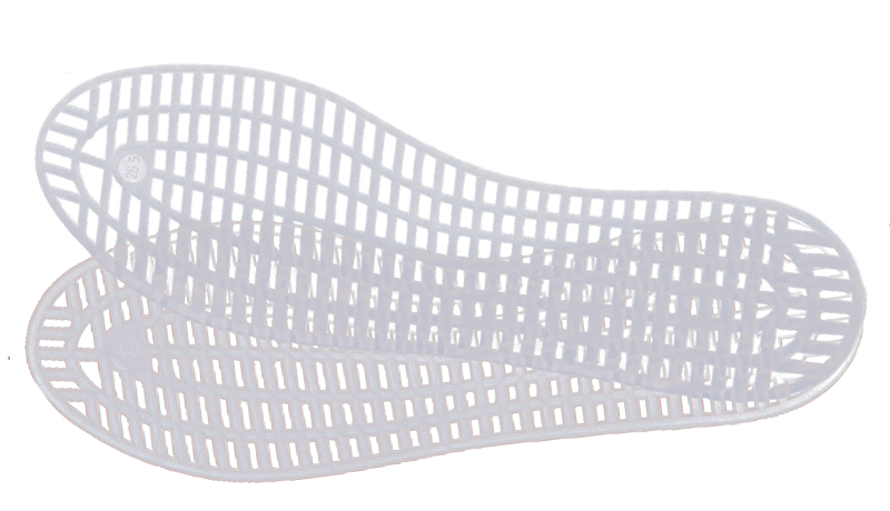 WKŁADKI DO BUTÓW WOJSKOWE - PLASTIKOWA KRATKA r.45 Płeć uniseks