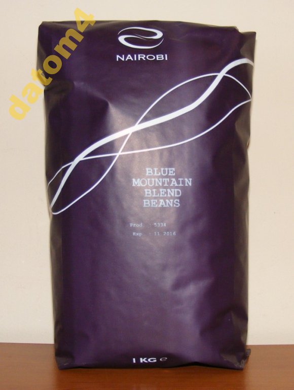 Levně Blue Mountain blend 1kg 2.2Lbs zrno, střední pražené