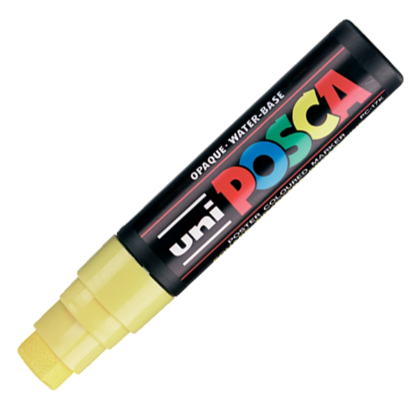 

Marker Uni z farbą Posca PC-17K Żółty 15mm