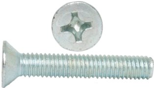 

M3x12 Wkręty z łbem stożkowym ocynk Din 965 20sz
