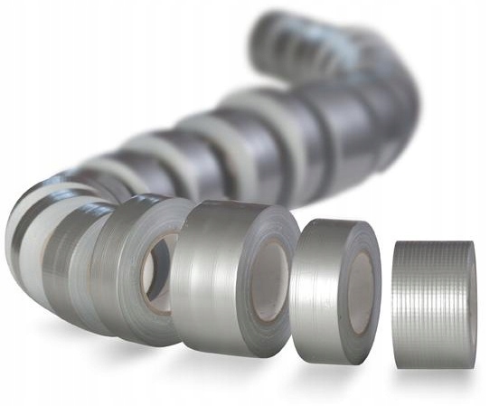 48mm/50y SREBRNA TAŚMA KLEJĄCA MONTERSKA BUDOWLANA Długość 45 m