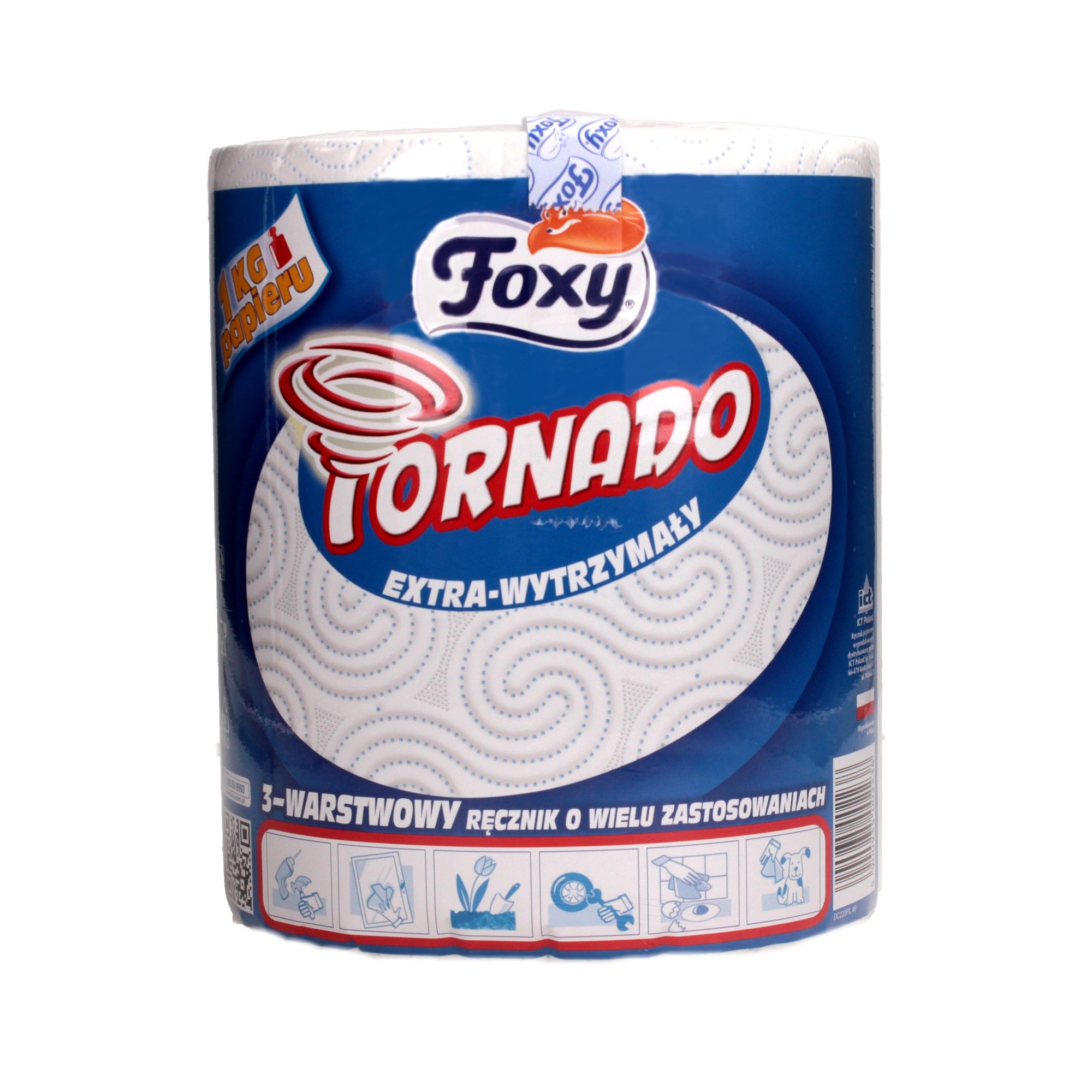

Ręcznik papierowy kuchenny 3w biały FoxyTornado