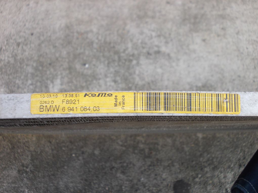 MINI R55 R56 R57 R60 CHLODNICA KLIMATYZACJI Car type Passenger cars