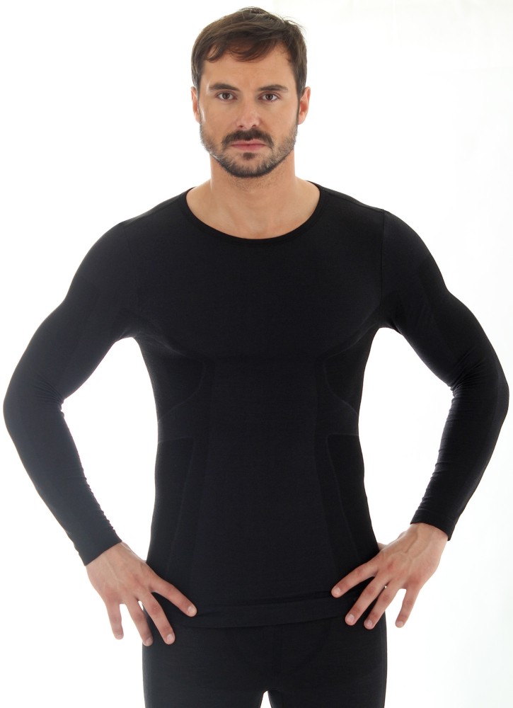 

Koszulka męska długi rękaw Brubeck wool merino M